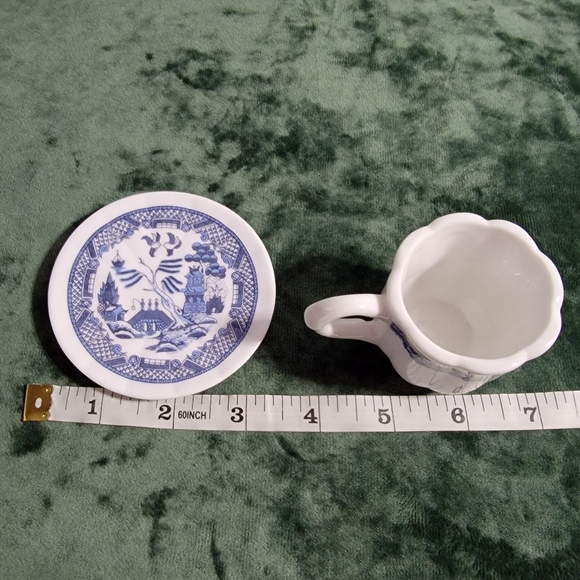 Child Size Porcelain Mug and Saucer Set - Picture 6 of 7